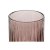 Home ESPRIT Sett med glass rosa Krystall (6 enheter)