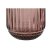 Home ESPRIT Sett med glass rosa Krystall (6 enheter)