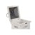 Home ESPRIT Lanterne sett Hvit Krystall Gran Etnisitet Araber 26 x 66 cm (2 Deler) Glass
