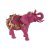Home ESPRIT Dekorativ Figur Gyllen Fuksia Elefant 26 x 13, 5 19 cm