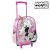 3D School Bag with Wheels Minnie Mouse