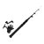 Fishing rod 14103 Black Telescopic/extendable (165 cm)