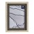 Photo frame Grey Brown 17 x 2 x 21,8 cm Crystal Beige Plastic