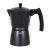 Italian Coffee Pot Quttin Darkblack Induction Black