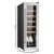 Cecotec Vinotéka GrandSommelier 1250 12 flasker LED svart glass trehyller touch display