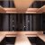 Cecotec Vinotéka GrandSommelier 1250 12 flasker LED svart glass trehyller touch display