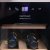 Cecotec Vinotéka GrandSommelier 1250 12 flasker LED svart glass trehyller touch display