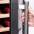 Cecotec Vinotéka GrandSommelier 1250 12 flasker LED svart glass trehyller touch display