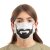 Luanvi Hygienisk gjenbrukbar tøymaske Beard Størrelse M Pakke med 3 enheter Svart