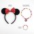 Accessories set Minnie Mouse Multicolour 3 Pieces