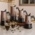 Cecotec Kaffetrakter Italiana Piccolina 600 Bronze 10 kopper rustfritt stål bronse