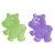 DKD Home Decor Badeteppe DKD Home Decor 10 x 1 x 13 cm Syrin Grønn Barne PVC (2 enheter)