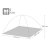 Aktive Telt 2 personer 120 x 100 200 cm (6 enheter) Polyester