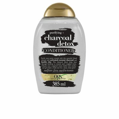 Conditioner OGX Charcoal Detox Purifying Scrub Active charcoal 385 ml