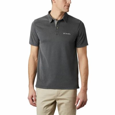 Men’s Short Sleeve Polo Shirt Columbia Nelson Point™ Black