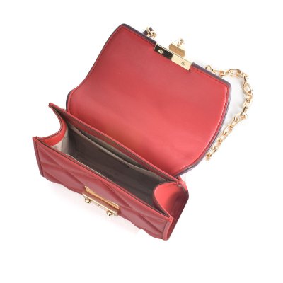 Håndveske for Kvinner Michael Kors 35F2GNRC1T-CHILI-MULTI Rød 19 x 14 x 7 cm
