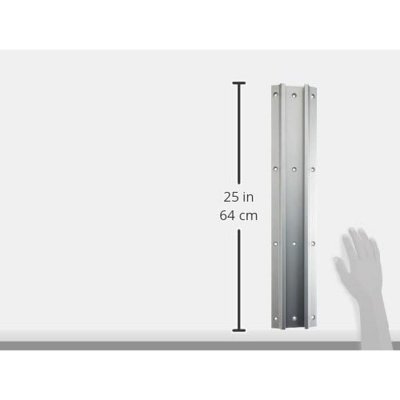 Ergotron TV-Montering 31-017-182 65" Sølv Aluminium