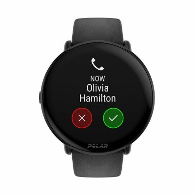 Polar Smartklokke 1, 28" Svart Rustfritt stål