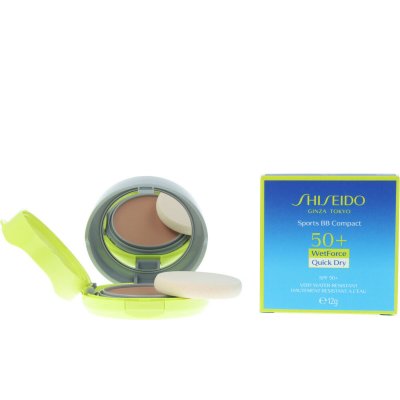 Shiseido Fuktighetsgivende Krem med Sminke-effekt Sun Care Sports BB Compact SPF50+ Spf 50 12 g very dark