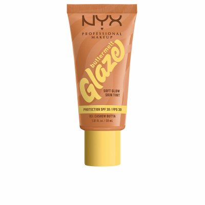 NYX Solbeskyttelse med farge BUTTERMELT GLAZE Nº 03-Cashew Butta Spf 30 ml