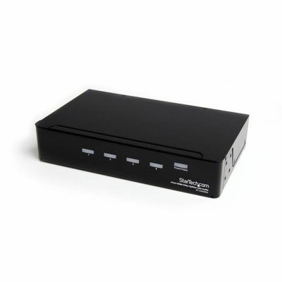 Startech HDMI- bryter ST124HDMI2 Svart Stål