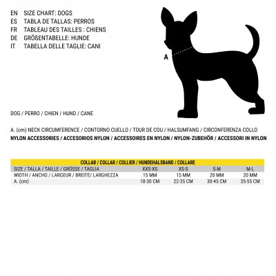 Stitch Hundehalsbånd Mørkeblå Polyester