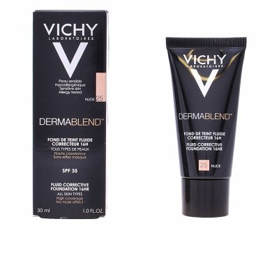 Vichy Flytende Foundationsminke Dermablend Spf 35 30 ml 55 - bronze