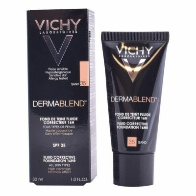 Vichy Flytende Foundationsminke Dermablend Spf 35 30 ml 55 - bronze