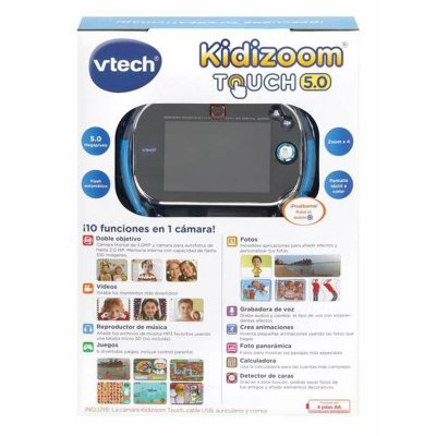 Vtech Barnas Digitalkamera Kidizoom Touch 3, 5" 5 Mpx Blå Plast