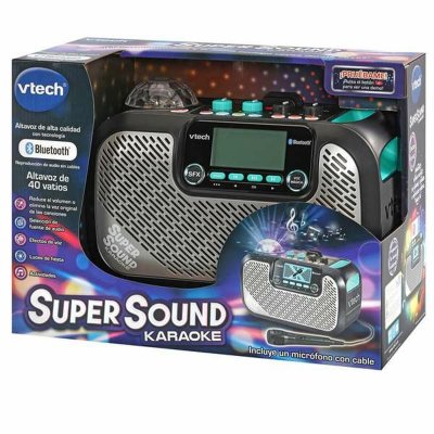 Vtech Høyttaler med Karaokemikrofon Super Sound Svart Plast