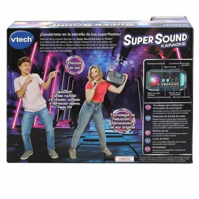 Vtech Høyttaler med Karaokemikrofon Super Sound Svart Plast