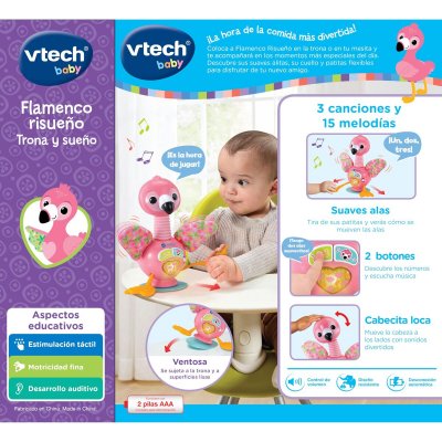 Vtech Babydukke rosa Plast