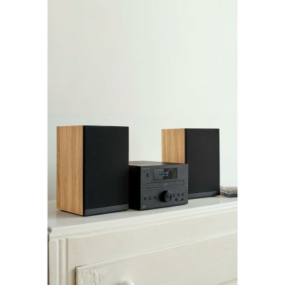 Thomson Mini Hifi Svart Tre