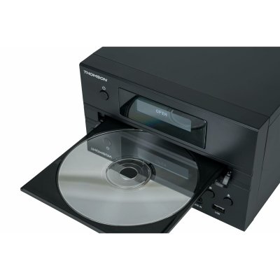 Thomson Mini Hifi Svart Tre