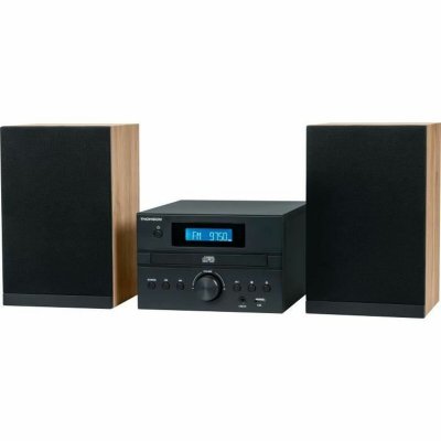 Thomson Mini Hifi Svart Tre
