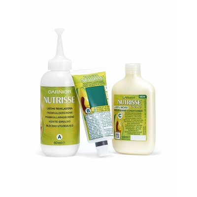 Garnier Permanent hårfarge - krem Nutrisse Nº 6, 41-Sweet Amber (3 enheter)