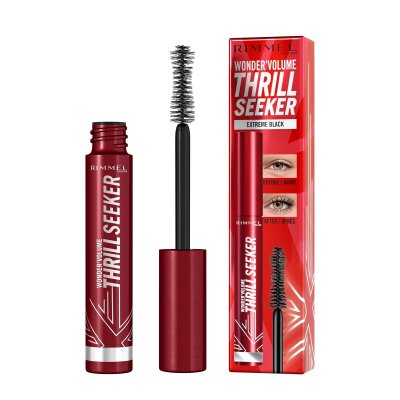 Rimmel London Mascara Wonder Volume Thrill Seeker Extreme svart 8 ml Svart