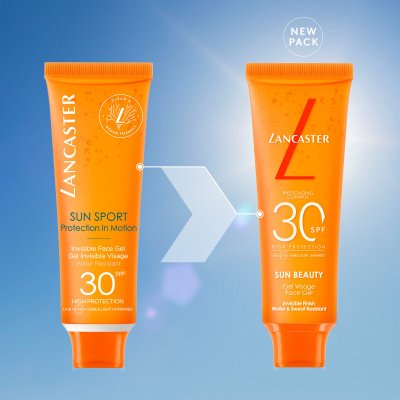 Lancaster Solskjermgele SUN SPORT Spf 30 50 ml Oransje
