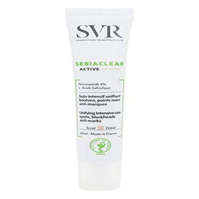 SVR Fuktighetsgivende Krem med Sminke-effekt SVR Sebiaclear 40 ml Anti-imperfeksjon