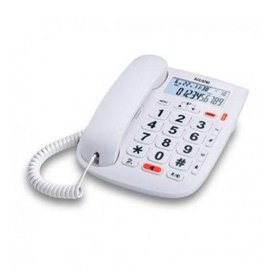 Landline for the Elderly Alcatel T MAX 20 White