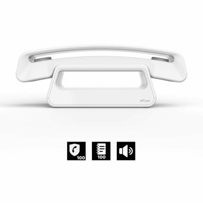 Alcatel Trådløs Telefon ATL1428162 Hvit Plast