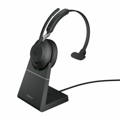 Jabra Hodetelefoner med Mikrofon Jabra 26599-889-989 Svart