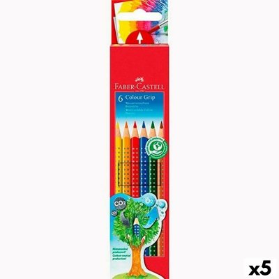 Faber-Castell Vannfargeblyanter Flerfarget (5 enheter) Tre