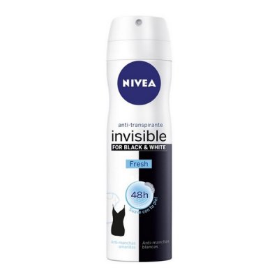 Deodorant Spray Black & White Invisible Fresh Nivea (200 ml)