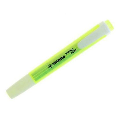 Fluorescent Marker Stabilo Swing Cool Yellow 10 Pieces (10 Units)