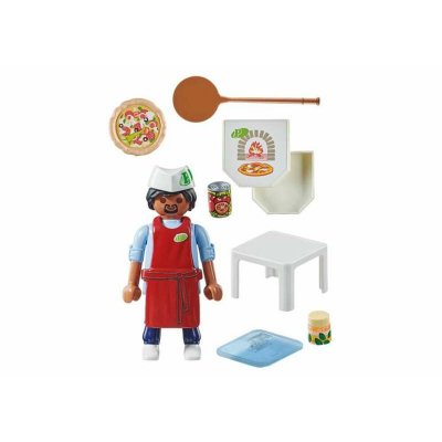 Playmobil Playset 71161 Special PLUS Pizza Maker 13 Deler Plast