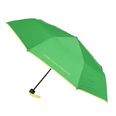 Benetton Foldbar Paraply Benetton Grønn (Ø 94 cm)
