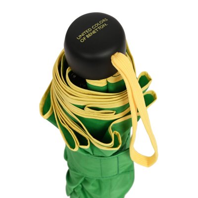 Benetton Foldbar Paraply Benetton Grønn (Ø 94 cm)