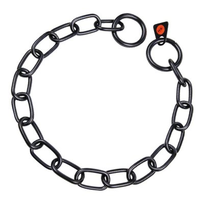 Hundehalsbånd Hs Sprenger Svart 3 mm Linker Halvlang (61 cm)