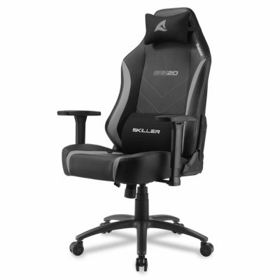 Gaming Chair Sharkoon Black Grey